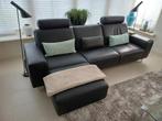 MUSTERRING prachtige leren design bank 260 cm, Huis en Inrichting, Ophalen, 250 tot 300 cm, Gebruikt, Strak design bank