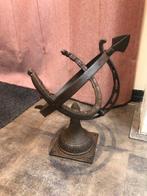 decoratieve gietijzeren zonnewijzer, Antiek en Kunst, Ophalen of Verzenden