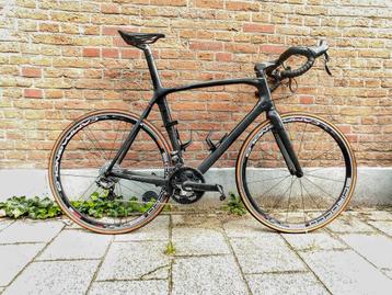 Look 695 aerolight, maat 57, Campagnolo super record EPS,. beschikbaar voor biedingen