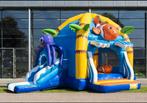 Nemo springkussen met glijbaan (TE HUUR!!) 5.5x7.5 m, Ophalen of Verzenden, Zo goed als nieuw, Overige