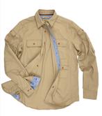 NIEUW Gilded Age Safari Shirt BOMBAY L Beige, Verzenden, Beige, Nieuw, Gilded Age
