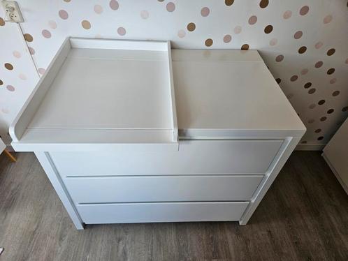 Bopita commode mat glanzend, incl. bladvergroter, Kinderen en Baby's, Kinderkamer | Commodes en Kasten, Gebruikt, 90 tot 105 cm
