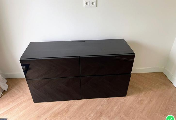 Ikea Besta storage conbination w drawers, Huis en Inrichting, Kasten | Televisiemeubels, Zo goed als nieuw, Minder dan 100 cm