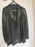 Rok en colbert, Italiaans vintage pak, maat 40, Ophalen of Verzenden, Zo goed als nieuw, Maat 38/40 (M), Zwart