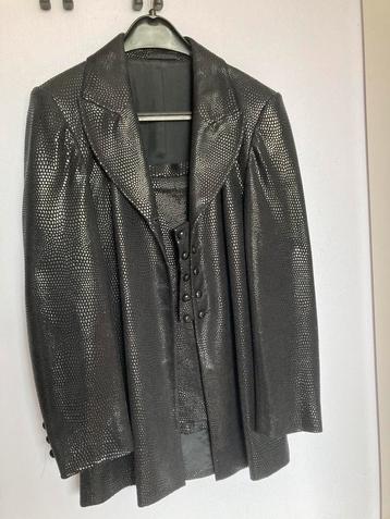 Rok en colbert, Italiaans vintage pak, maat 40 beschikbaar voor biedingen