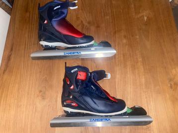 Zandstra Alpina Klapschaatsen - Maat 39 beschikbaar voor biedingen