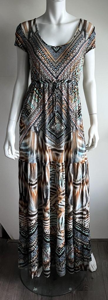 CAROLINE BISS mooie lange jurk maat 40, Kleding | Dames, Jurken, Gedragen, Maat 38/40 (M), Overige kleuren, Onder de knie, Verzenden