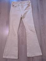 Lois Raval High Rise Flare Beige Broek maat S /28, Beige, Ophalen of Verzenden, Zo goed als nieuw, Maat 36 (S)