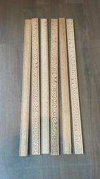 Opruiming 6 bewerkte afwerk latten, Ophalen of Verzenden, Zo goed als nieuw, Poppenhuis