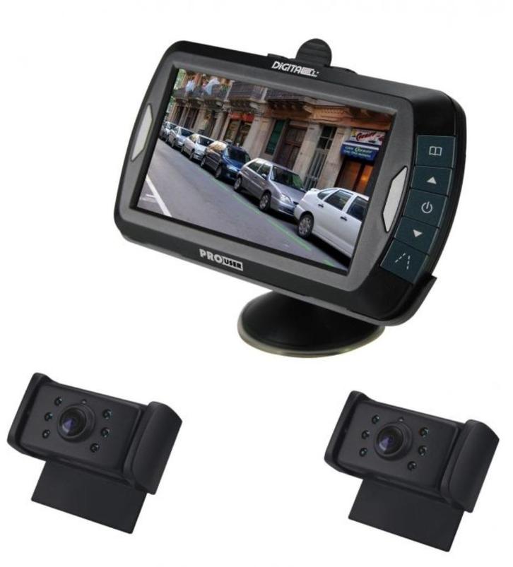 Pro-User DRC4321 - Digitaal draadloos camerasysteem - 4.3", Auto diversen, Dashcams, Nieuw, Ophalen of Verzenden