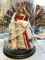 Prachtige antieke Madonna met Kindje Jezus onder hoge Stolp, Antiek en Kunst, Ophalen