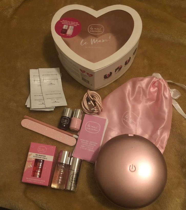 Mini macaron deluxe gel manicure set (Roze), Sieraden, Tassen en Uiterlijk, Uiterlijk | Cosmetica en Make-up, Zo goed als nieuw