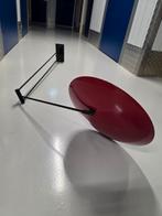 Vintage Queens Gallery Utrecht Wandlamp - Jaren 70 rood., Ophalen of Verzenden, Zo goed als nieuw, Metaal, Vintage, Bauhaus, retro, design, minimalistisch,  memphis