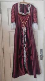 Wijnrode Jonkvrouw/Heks Jurk maat M/L fluwelen inzet stuk, Kleding | Dames, Carnavalskleding en Feestkleding, Maat 38/40 (M), Carnaval