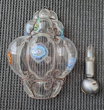 Decoratieve Murano wandlamp beschikbaar voor biedingen