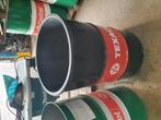 Bloemenbak plantenbak 200 liter oliedrums olievaten, Ophalen, Zo goed als nieuw
