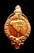 Salus patriae suprema lex 1940-1945 knoop-speld, Verzamelen, Speldjes, Pins en Buttons, Verzenden, Nieuw, Overige onderwerpen