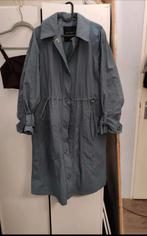 Blauwe Trenchcoat - French Connection - One Size, Ophalen of Verzenden, Zo goed als nieuw, Maat 38/40 (M), Blauw
