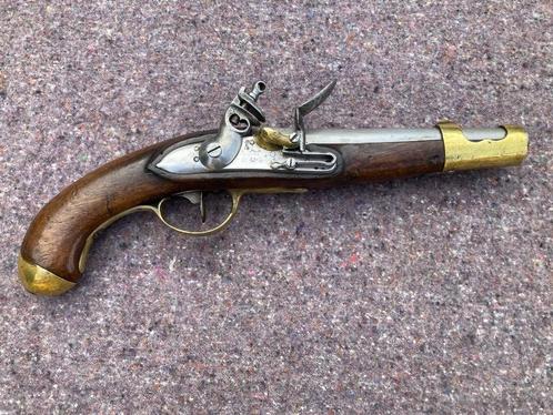 Antiek Nederland Vuursteen Pistool M1815 Regiment Dragonders, Verzamelen, Militaria | Algemeen, Landmacht, Overige typen, Nederland