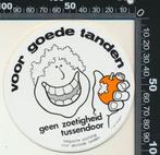 Sticker: Belgische Stichting voor gezonde tanden, Verzamelen, Stickers, Ophalen of Verzenden