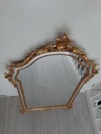 Antieke Goudkleurige Spiegel, Ophalen, Rechthoekig, Minder dan 50 cm, 100 tot 150 cm