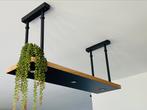 Hanglamp kookeiland, kamer, keuken eikenhout HANDMADE, Ophalen of Verzenden, Nieuw, Hout, Minder dan 50 cm