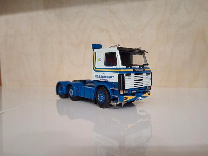 Scania 142 M.G.S. Tekno, Hobby en Vrije tijd, Modelauto's | 1:50, Nieuw, Bus of Vrachtwagen, Tekno, Ophalen of Verzenden