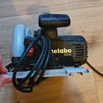 Metabo KS 55 cirkelzaag (met geleiderail), Gebruikt, Cirkelzaag, Ophalen of Verzenden, 30 tot 70 mm
