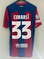 FC Barcelona shirt #33 Cubarsi 2023/2024 - player issued, Maat M, Ophalen of Verzenden, Zo goed als nieuw, Shirt