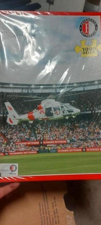 Feyenoord puzzel 1000 pcs, Verzamelen, Sportartikelen en Voetbal, Zo goed als nieuw, Overige typen, Overige binnenlandse clubs