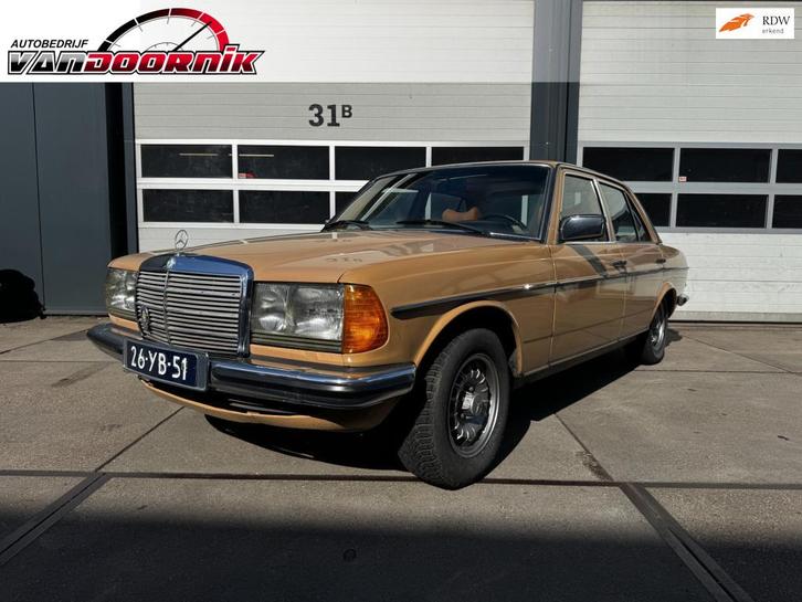 Mercedes-Benz 200-280 (W123) 280, Auto's, Mercedes-Benz, Bedrijf, Te koop, 200-Serie, Lederen bekleding, Lichtmetalen velgen, Open dak