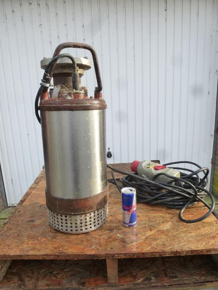 Enorm grote dompelpomp 72 m3 per uur bouwpomp aannemerspomp, Tuin en Terras, Waterpompen, Gebruikt, Elektrisch, Dompelpomp, Ophalen