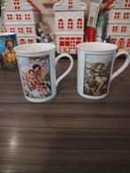 Douwe Egberts flower fairies- Set van 2, Huis en Inrichting, Ophalen of Verzenden, Zo goed als nieuw, Overige stijlen, Kop(pen) en/of Schotel(s)