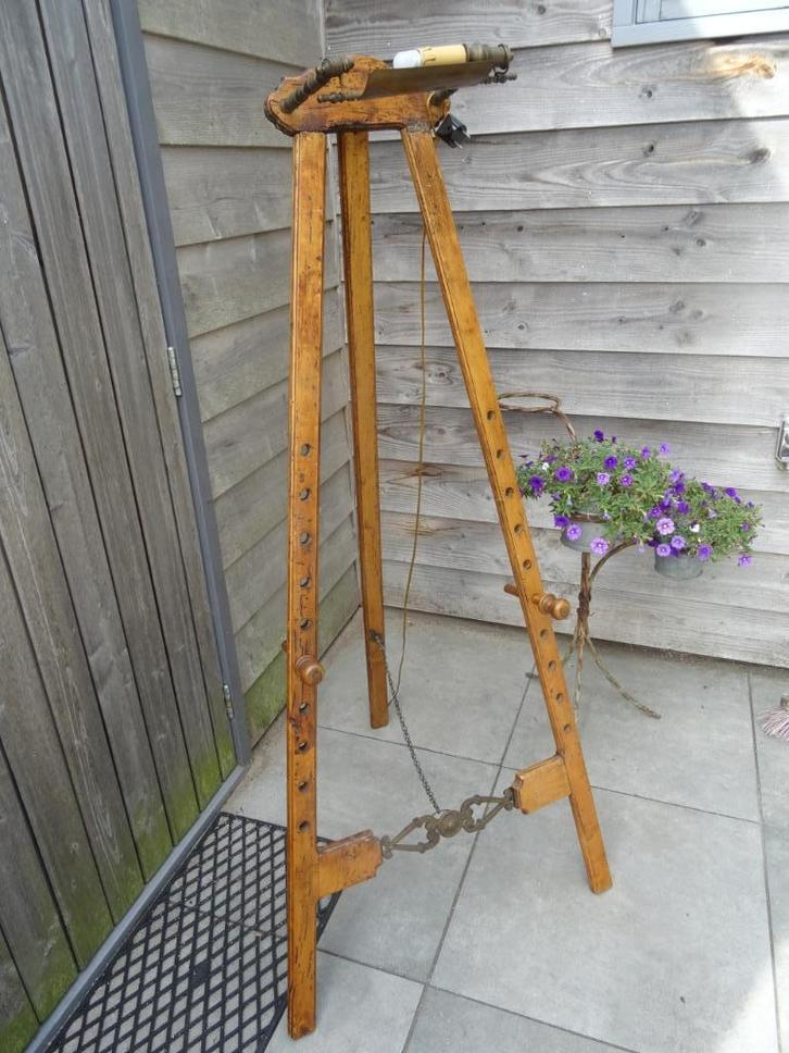 erg mooie antieke schildersezel, Antiek en Kunst, Antiek | Woonaccessoires, Ophalen