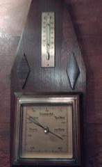 Antieke Barometer, Thermometer & Hygrometer Art Deco stijl., Gebruikt, Onbekend, Ophalen of Verzenden, Onbekend