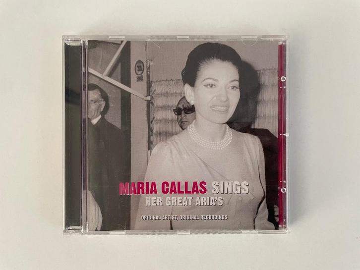 Maria Callas Sings. CD, Cd's en Dvd's, Cd's | Klassiek, Zo goed als nieuw, Overige typen, Romantiek, Ophalen of Verzenden