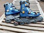 Bauer V-tech skeelers inline skates incl. helm maat 37, Ophalen, Gebruikt, Bauer, Inline skates 4 wielen