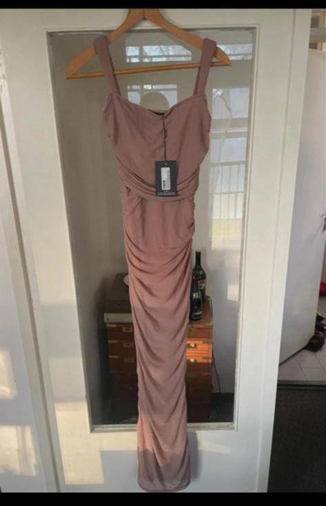 Prettylittlething Jurk - Maat 36 - Corset & Split, Kleding | Dames, Jurken, Zo goed als nieuw, Maat 36 (S), Overige kleuren, Verzenden