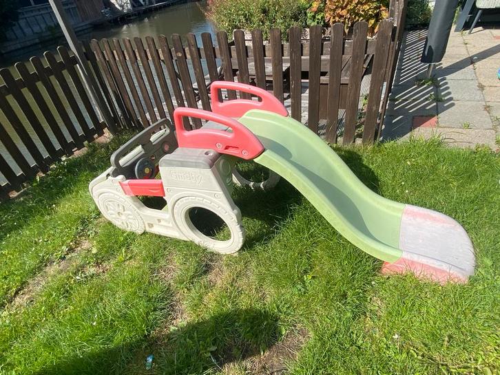 Smoby Speelauto met Zandbak & Glijbaan, Kinderen en Baby's, Speelgoed | Buiten | Speeltoestellen, Gebruikt, Glijbaan, Ophalen