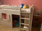 Stijgerhouten hoogslaper matrasmaat 90x200, Kinderen en Baby's, Kinderkamer | Stapelbedden en Hoogslapers, Ophalen, Zo goed als nieuw
