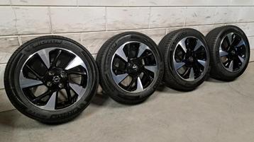 Bi-color velgen Opel Corsa F Peugeot 208 195/55/16 top set! beschikbaar voor biedingen