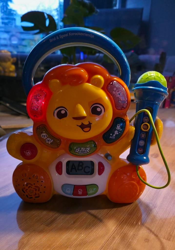 VTech Brul & Speel Karaoke Vriendje - Zo Goed Als Nieuw, Ophalen of Verzenden, Zo goed als nieuw, Overige typen, Met licht