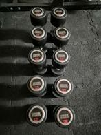 Hammer strength dumbbell set 2kg t/m 20kg, Ophalen, Zo goed als nieuw, Benen, Dumbbell
