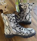Slangenprint combat boots – edgy & vrouwelijk, maat 38, Graceland, Ophalen of Verzenden, Zo goed als nieuw, Zwart