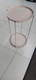 Bijzettafel Randerup - 58cm hoog, Huis en Inrichting, Tafels | Bijzettafels, Gebruikt, Metaal of Aluminium, Rond, Modern