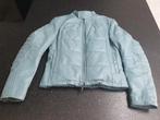 G-Star leren jas, mint groen, maat S, Kleding | Dames, Ophalen of Verzenden, Zo goed als nieuw, G-Star, Maat 36 (S)
