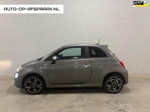 Fiat 500 1.0 Hybrid Rockstar Pano Navi Leer Clima Cruise C., Auto's, Fiat, Bedrijf, Te koop, ABS, Airbags, Airconditioning, Apple Carplay