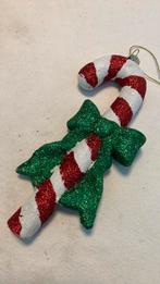 Kerstbal, snoepstokje plastic, Diversen, Kerst, Ophalen of Verzenden, Zo goed als nieuw