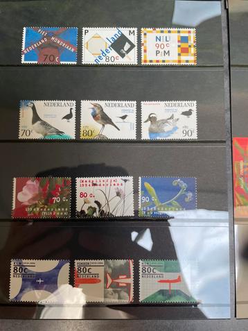 Postzegel Collectie Nederland Jaren 80/90 beschikbaar voor biedingen