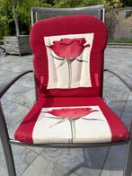 Cinderella tuinkussens rood roos 4x nieuw!, Tuin en Terras, Ophalen of Verzenden, Nieuw